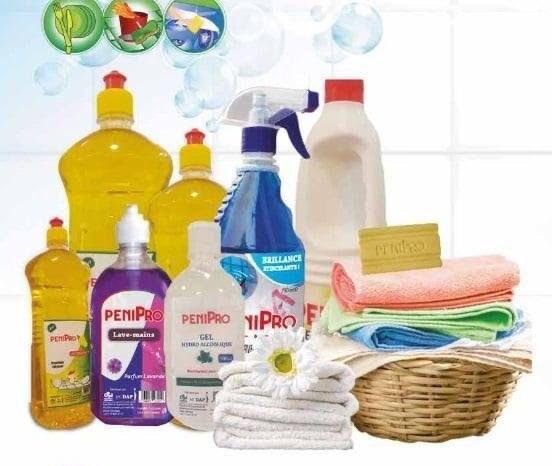 senpenipro's tweet photo. Grâce à votre soutien, vous avez fait de la préparation à la réinsertion sociale une réalité en achetant les produits d'hygiène PeniPro (détergent, javel, lave-main, gel hydro-alcoolique, lave-vitre et désodorisant). https://t.co/E8OKF7nm46