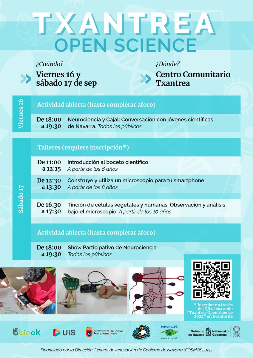 Unidad de Innovación Social Navarra (@uis_navarra) on Twitter photo 𝐂𝐢𝐞𝐧𝐜𝐢𝐚 𝐂𝐢𝐮𝐝𝐚𝐝𝐚𝐧𝐚 𝐜𝐨𝐧 𝐂𝐚𝐣𝐚𝐥
en Txantrea #UiS_AMETS
Inscripciones:
eventbrite.es/e/entradas-txa…
<a href="/biook_org/">Biook & BiookLab</a> <a href="/Navarra_BG/">Navarra_BG</a> <a href="/Pamplona_ayto/">Ayuntamiento de Pamplona</a> <a href="/noticiasgob_na/">Noticias / Berriak - Gobierno de Navarra</a> <a href="/soshimalaya/">Fundación Iñaki Ochoa de Olza-SOS Himalaya</a> 𝐂𝐢𝐞𝐧𝐜𝐢𝐚 𝐂𝐢𝐮𝐝𝐚𝐝𝐚𝐧𝐚 𝐜𝐨𝐧 𝐂𝐚𝐣𝐚𝐥
en Txantrea #UiS_AMETS
Inscripciones:
eventbrite.es/e/entradas-txa…
<a href="/biook_org/">Biook & BiookLab</a> <a href="/Navarra_BG/">Navarra_BG</a> <a href="/Pamplona_ayto/">Ayuntamiento de Pamplona</a> <a href="/noticiasgob_na/">Noticias / Berriak - Gobierno de Navarra</a> <a href="/soshimalaya/">Fundación Iñaki Ochoa de Olza-SOS Himalaya</a>