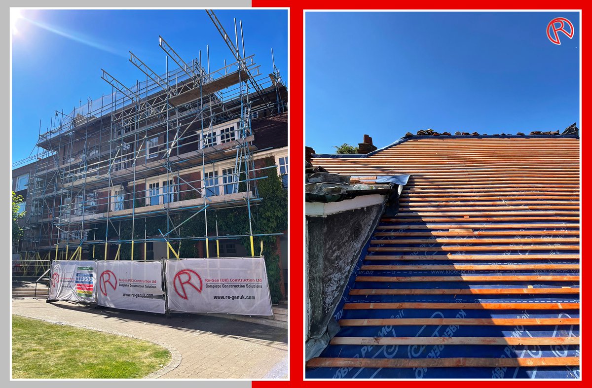 ReGenUKltd's tweet photo. Roofing works are underway on another new scheme at Berkhamsted Kings Campus!
#completeconstructionsolutions #regen #construction #roofing #education #educationalbuilding #berkhamsted #newproject #scaffolding https://t.co/L5rkS5oMBv