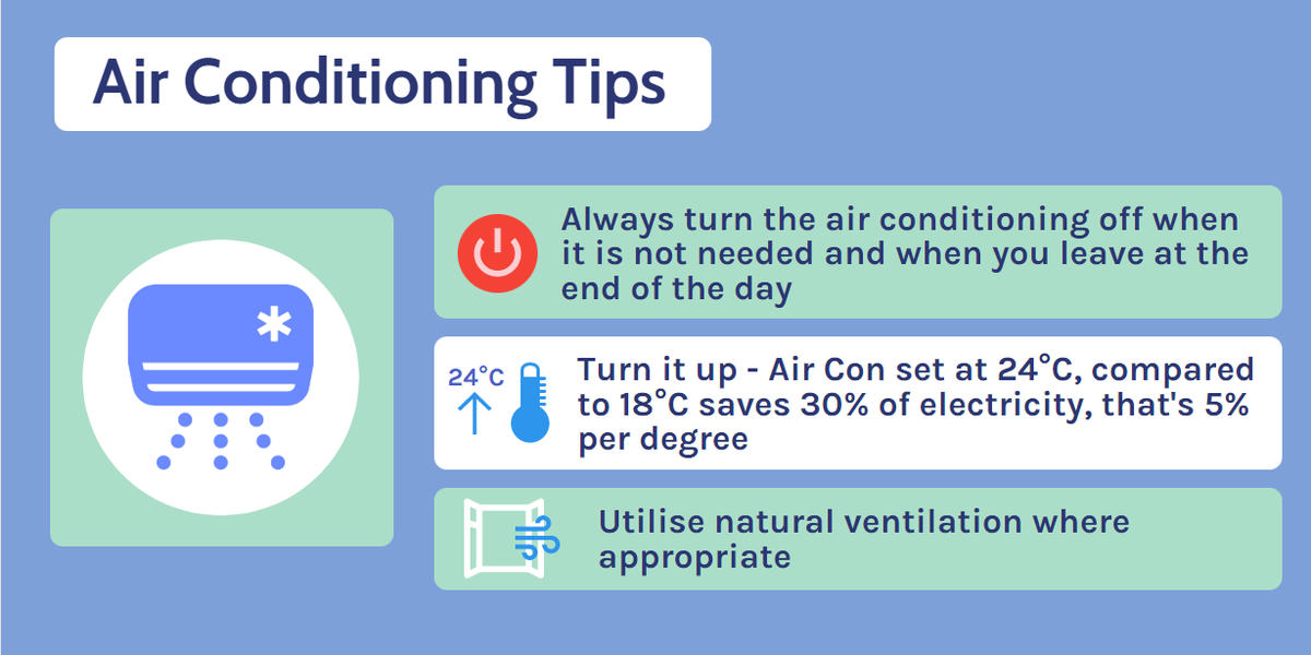 GreenerESNEFT's tweet photo. With all this hot weather we are having Air Conditioners will in be frequent use. However, due to the large quantity of energy they consume, the negative impact on our environment is high. 
By following these simple tips you can help make all the difference 👇🌍 https://t.co/I9LyDWpcT4
