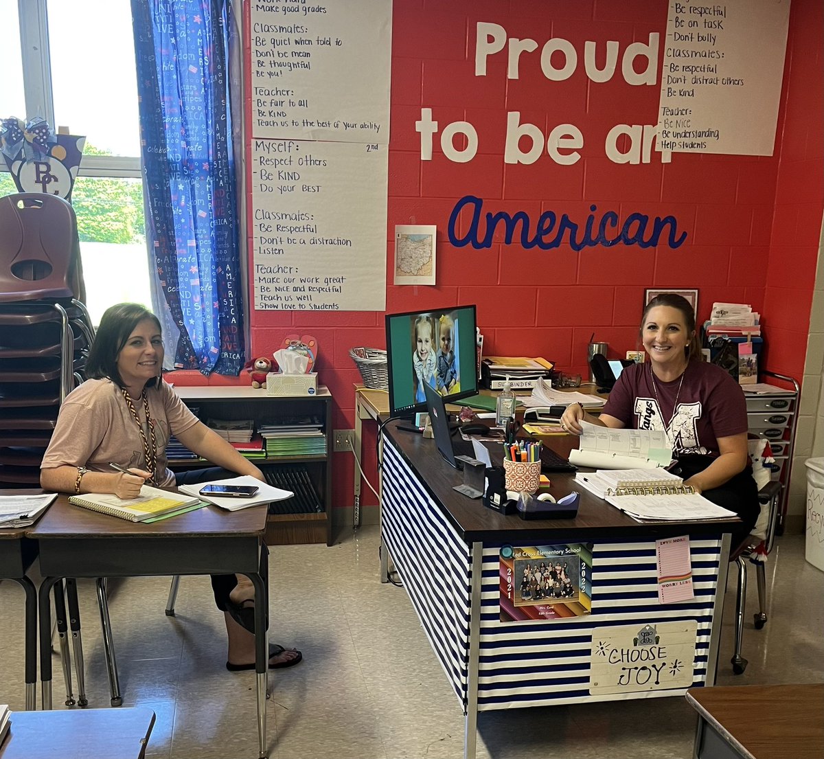 We value Mentor Partnerships at Red Cross Elementary. 

Mrs. Curd and Mrs. Stout have been working diligently after school to plan some fun social studies and writing activities for our 4th graders. 

#Togetherisbetter
#RCEShines
#Wearebc