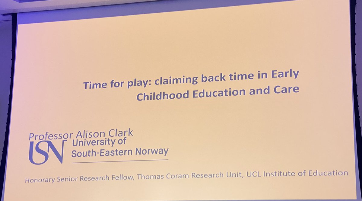 DonnaGreenx's tweet photo. An outstanding keynote from @WestrayAlison at #EECERA
BIG thank you for the #Falkirk shout out 🙌
An amazing journey: we have been privileged to be part of: fusing research with practice 💗#MakingaDifference
#SlowPractice #FroebelianPrinciples @FalkirkFroebel @FroebelTrust https://t.co/IxIUl1gVAZ
