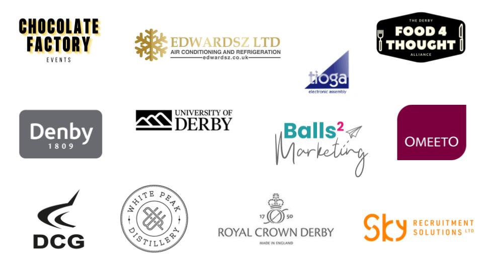 With the Judging period underway for this year's #DerbyAwards22, we want to say a massive thanks to our wonderful 12 sponsors!