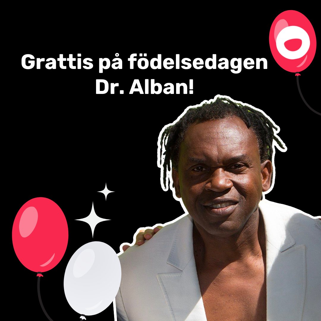 memmo_swe's tweet photo. Stort grattis på födelsedagen till Dr Alban från teamet på memmo! ❤️ @DrAlbanOfficial

Boka en födelsedagshälsning från doktorn här: https://t.co/LS0FV17i58 https://t.co/lwMOMsYBx3