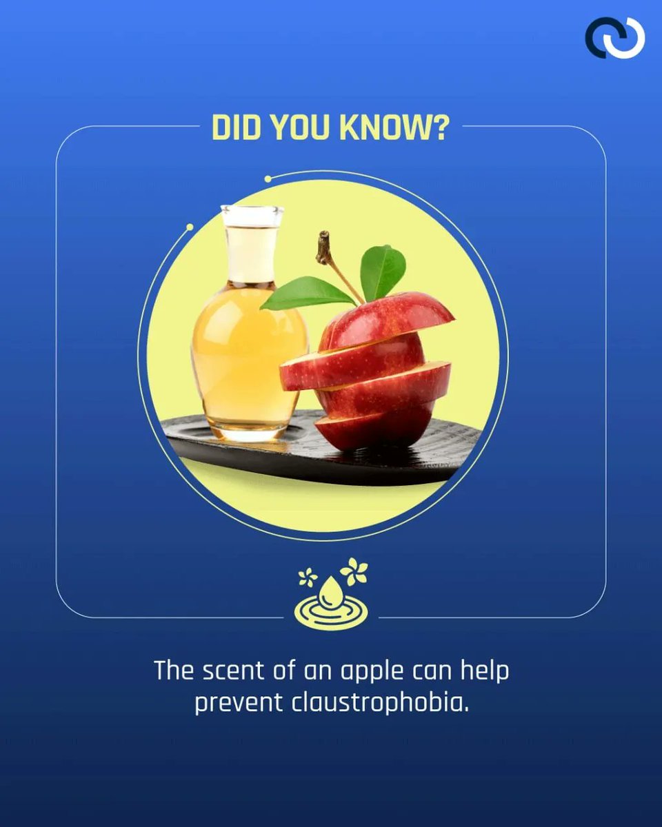 According to research from the Smell and Taste Treatment and Research Foundation, smelling a green apple can assist in relieving the stress associated with confined spaces. A Granny Smith can also be used to prevent headaches and migraines.