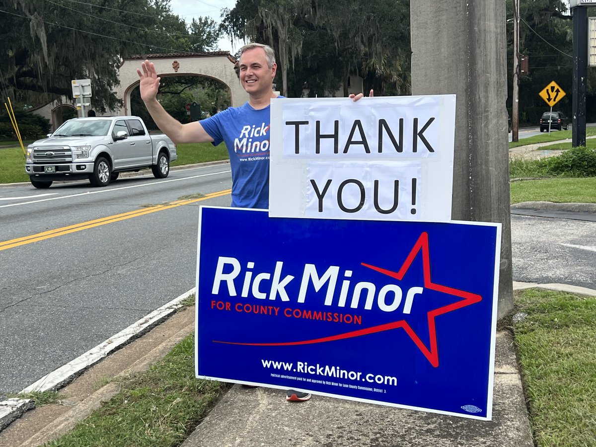 Thank you again for Tuesday's win!  I'd like to thank my amazing wife &amp; daughters, our stellar campaign team, our incredible volunteers &amp; supporters, and of course the people of District 3.  I'm forever grateful, and I'll work every day to make you proud!  #LeonCounty #District3