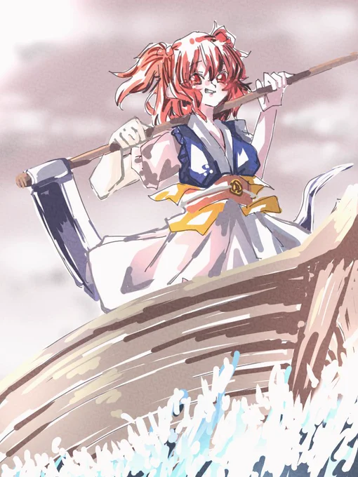 #深夜の真剣お絵描き60分一本勝負 便乗して参加しました 