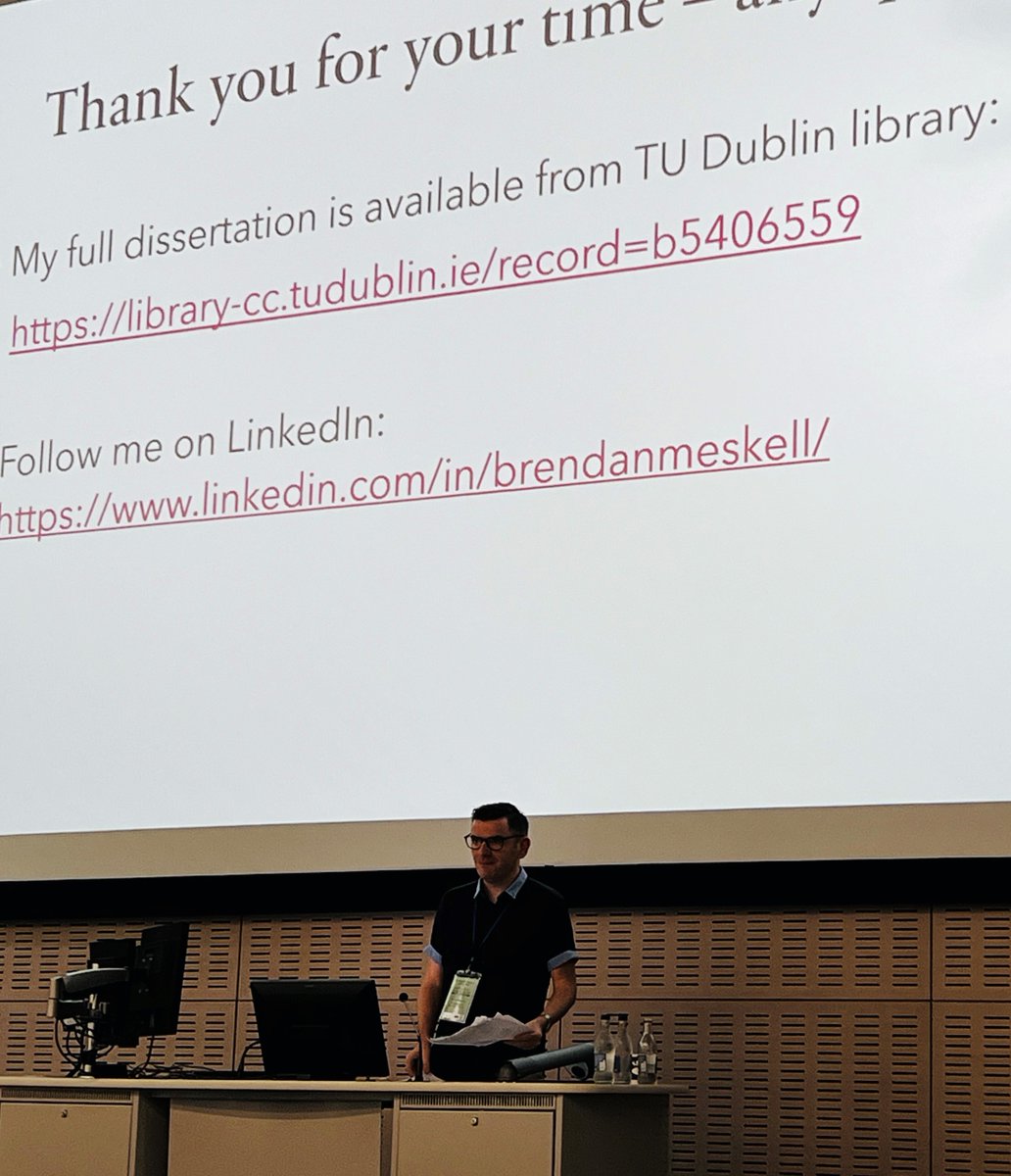 itrn_ie's tweet photo. Urban&rural public transport challenges were presented in session 3 of the @CERI_ITRN_2022. @WeAreTUDublin MSc grads were well-represented presenting on @BusConnects @LimerickCouncil rural bus services & #locallinks. Last @itrn_ie session at 4pm. Best Student Paper Awards at 5! https://t.co/cDeFJO7spS
