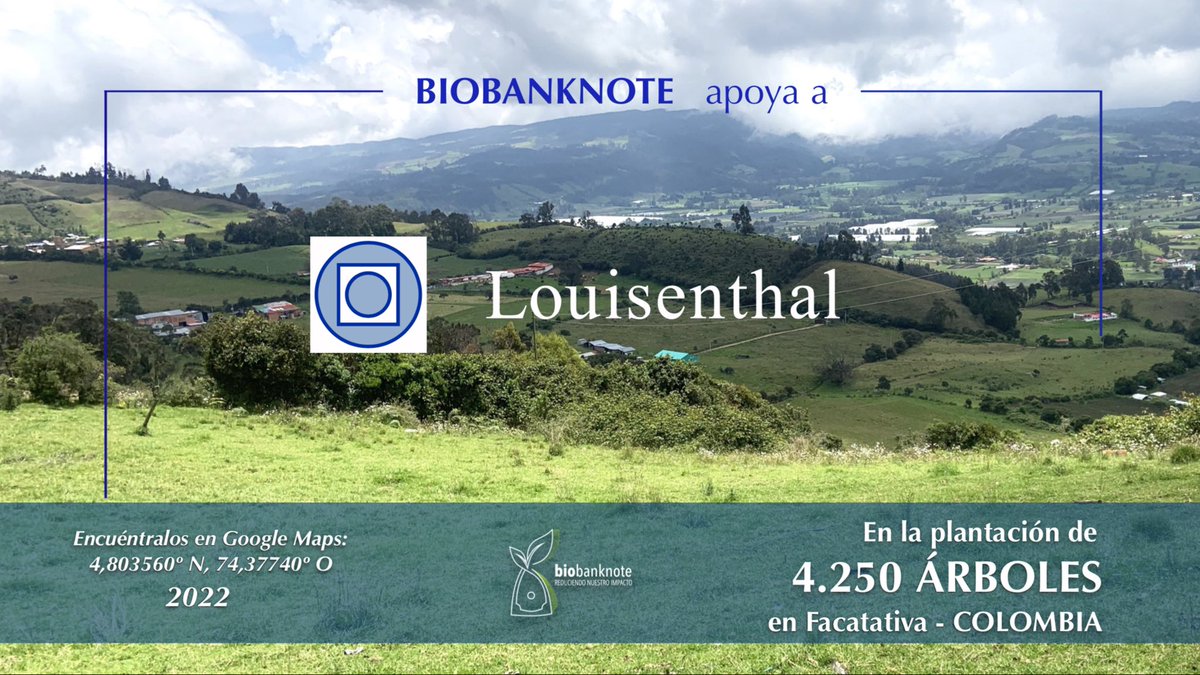 BioBanknote's tweet photo. Nos complace hacer parte de la plantación de árboles de Louisenthal en las montañas Colombianas. Biobanknote siempre sembrando vida!
#SiembraConNosotros 🍃
#Biobanknote #CentralBanks #Sustainability #Colombia https://t.co/hfjFbTsMeG