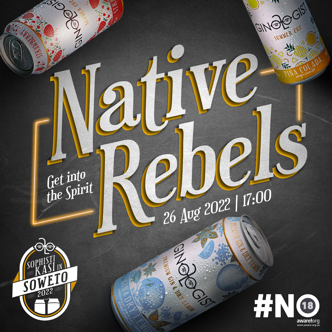 ginologist_za's tweet photo. It’s the first Friday after payday, and what better way to usher in a healthier bank balance than indulging in some Sophistikasi vibes? Join us at Native Rebels for a night of ginspiration in the heart of Soweto. https://t.co/YsDQ7WO00V
