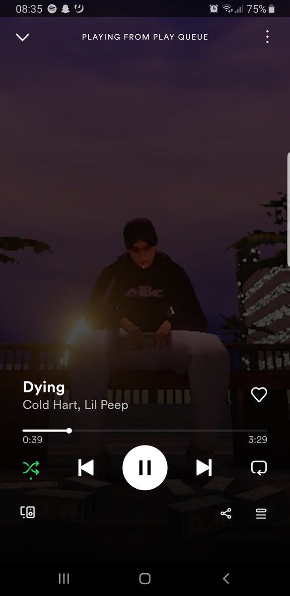 imnotenoughsrry's tweet photo. Lil peep x Cold Hart - dying, is officially out on spotify! https://t.co/w0KiAxg7Yl