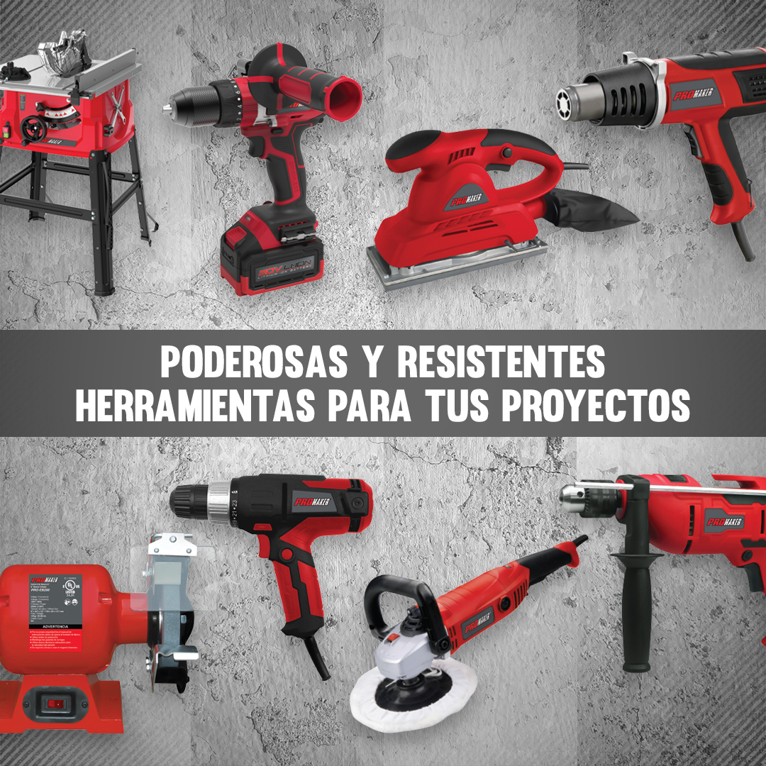 promakertools's tweet photo. Tenemos a tu disposición una gran variedad de #HerramientasEléctricas para diferentes aplicaciones y necesidades. ⚡ En #Promaker, encontrarás solo la mejor calidad, ya sea que debas de hacer algún proyecto de #carpintería, #mecánica, #albañilería, etc. 😉👍 https://t.co/d24B4bM1Ss