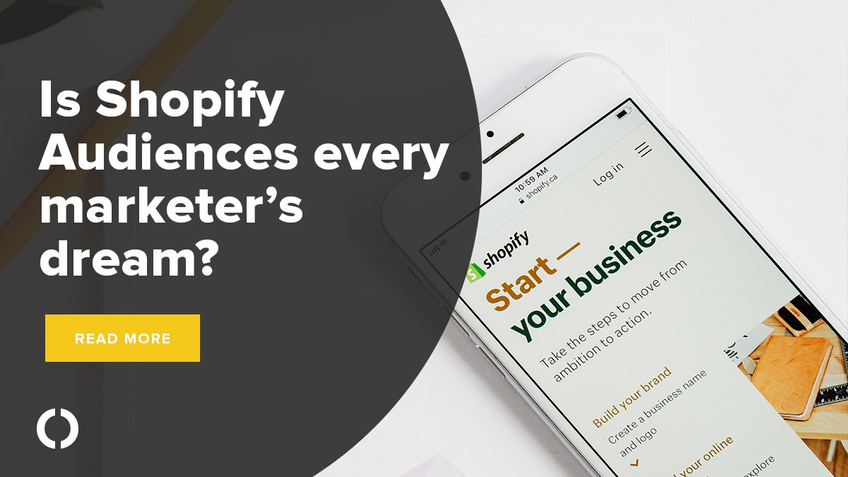 CroudMarketing's tweet photo. The good and the bad (and even the ugly!) of Shopify's new audience building tool are explored in our latest blog by Natalie Abouk, Croud's Biddable Senior Account Manager: https://t.co/BuLE6xPAuo
#shopify #biddable https://t.co/4gjc0h1gP1