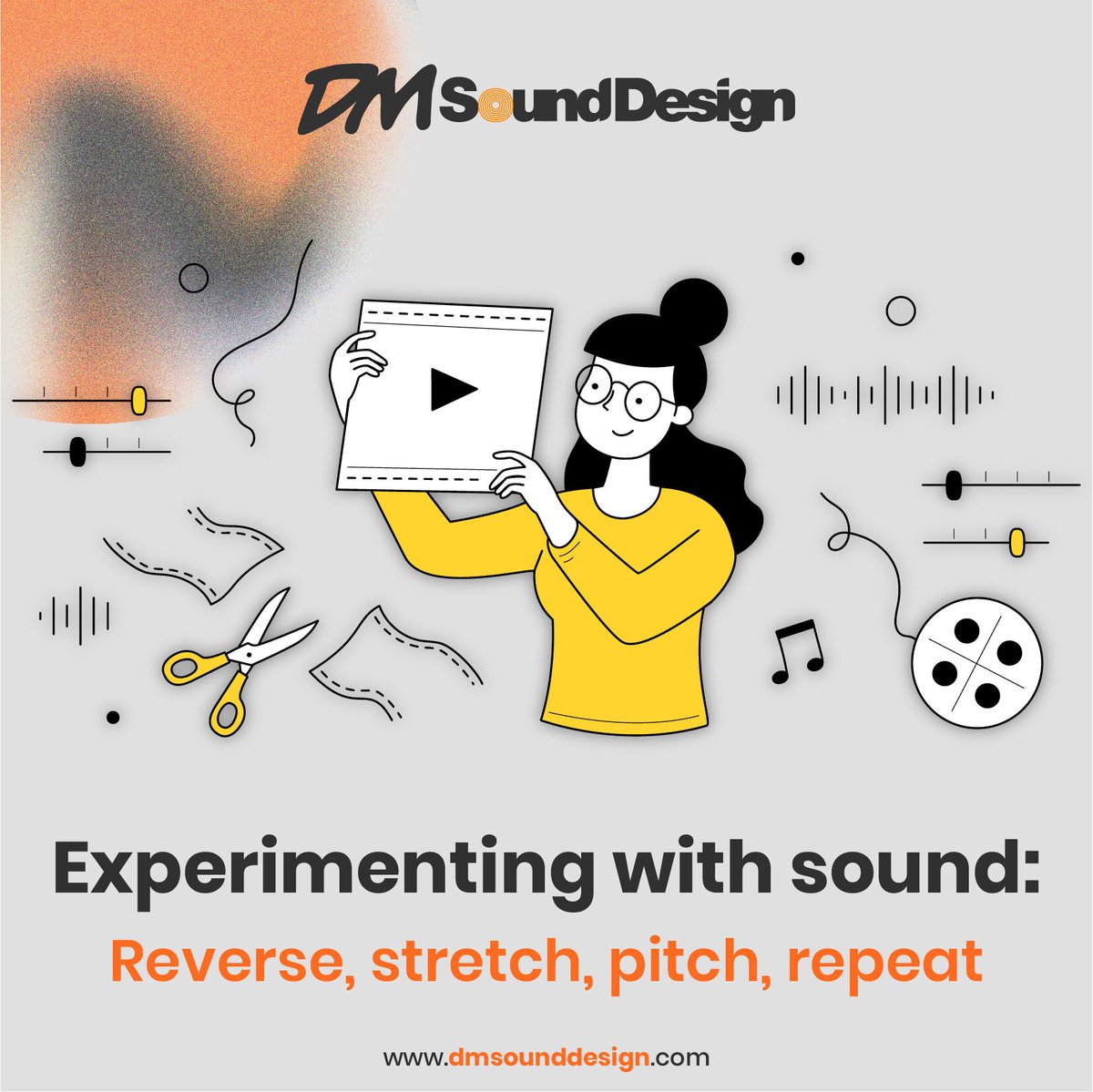 dmsounddesign's tweet photo. These very simple tasks can do wonders and take your sounds to a whole new level. Choose a file from your DAW or favorite sampler, and feel free to experiment with audio manipulating, you’ll be surprised how much you can achieve without a single plugin.

🌐https://t.co/korCa1hOmb https://t.co/kMac7TxbVj