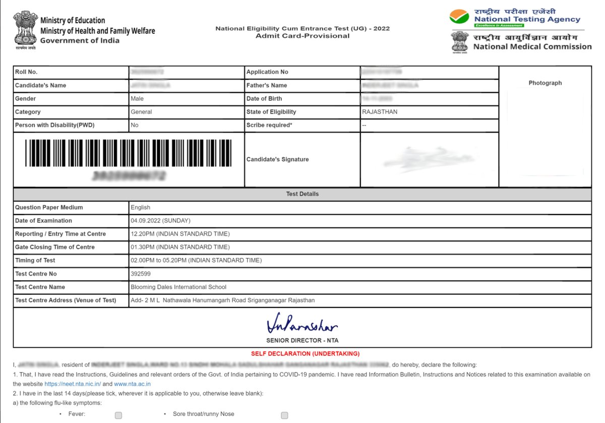 ALLENkota's tweet photo. #ReNEET2022 
Here's a Big Update!🔥
NTA is conducting the #NEET2022 examination again on 4th Sept. on selected centres for students who faced irregularities for exam conducted on 17 July at their centres.
👉🏻Download Admit Card here
https://t.co/pbHDfCEurZ

#NEETUG2022 #NEETUpdate https://t.co/9q0vnk0LvF