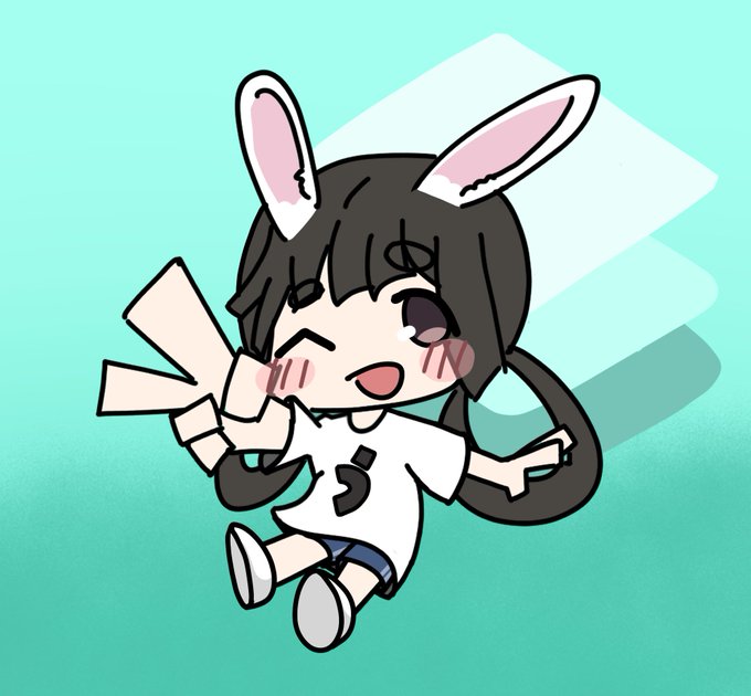  うさみづちゃん〜! 