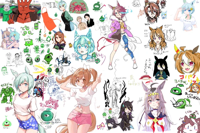 総勢??名の絵師さんご参加ありがとうございました!!!!
めちゃくちゃ豪華な絵チャ・・・楽しかったです!!
またよろしくお願いしまwす!!! 