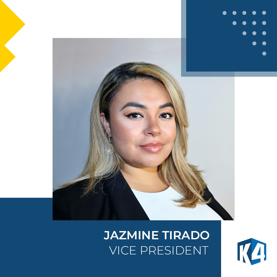 kfour_corp's tweet photo. As the President of K-Four, I would like to congratulate our Vice President Jazmine Tirado, on her promotion! 

She's the longest tenured employee that has established key systems to promote the company's growth. We are excited to see her take on this new role 
#KFourConstruction https://t.co/VXDdqhGGtf