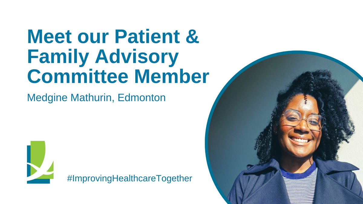 Medgine Mathurin (she/her) is passionate about empowering discouraged dreamers living with chronic health conditions, so they can live their most fulfilling lives. 💙 Read more: ow.ly/R4pG50Kn0vU Apply to join: ow.ly/nLjw50Kn0vT 

#ABHealth #HQCA #PatientExperience