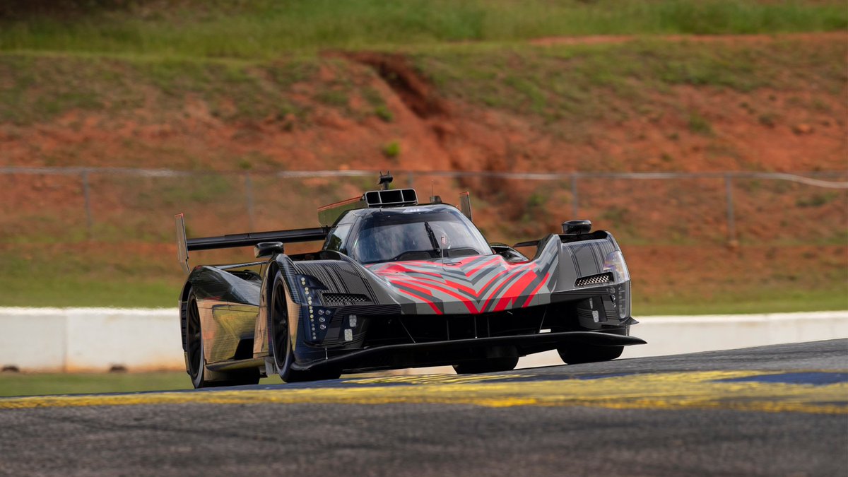 With another round of testing in its rearview, the 2023 Cadillac V-LMDh roars closer to the competition. #CadillacRacing #WEC #IMSA #BeIconic