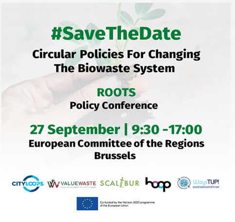🔝DRAXIS is proud to participate in #ROOTS joint initiative, supporting #Circular #Economy!
 
📆On 27th Sep, ROOTS will host a Policy Conference &amp; discuss with #EU stakeholders #circular #policies for changing the #biowaste system
 
Register here👉bit.ly/3vm1SbW