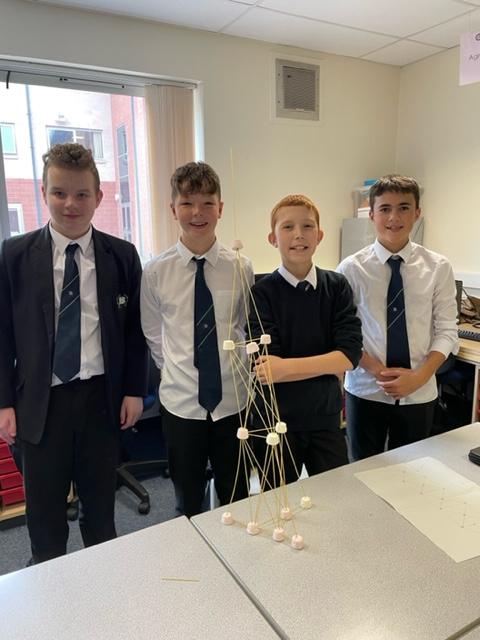 STEMatBHS's tweet photo. Well done to our S2 pupils who have constructed the tallest tower so far - 97cm tall!! Great job 👏🗼 #STEMeducation #wearebalfron https://t.co/eyGHpvTiM2
