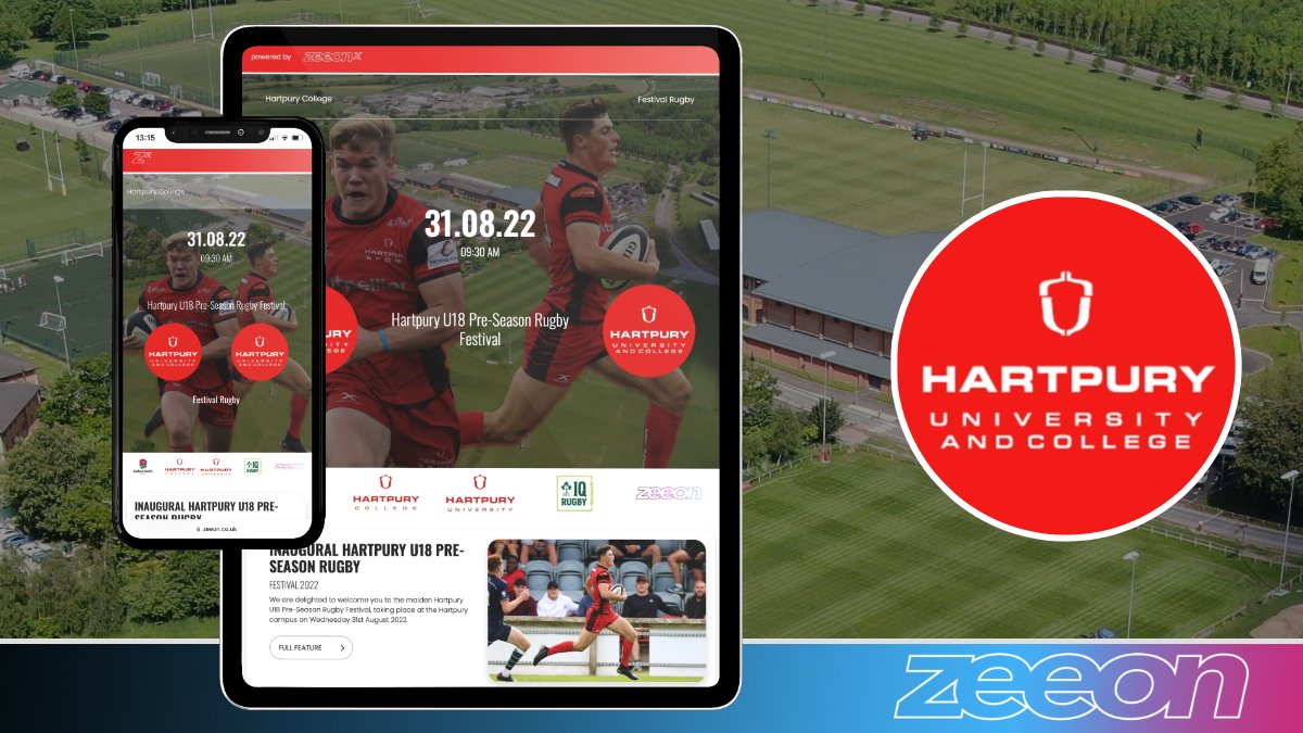 Our digital programme for the inaugural Hartpury U18 Pre-season Rugby Festival is now LIVE! Click on the link below to access all the information for the day, including the fixture timetable and link to the live video stream provided by @NextGenXV. 

👉 ow.ly/GPeU50KsU6F