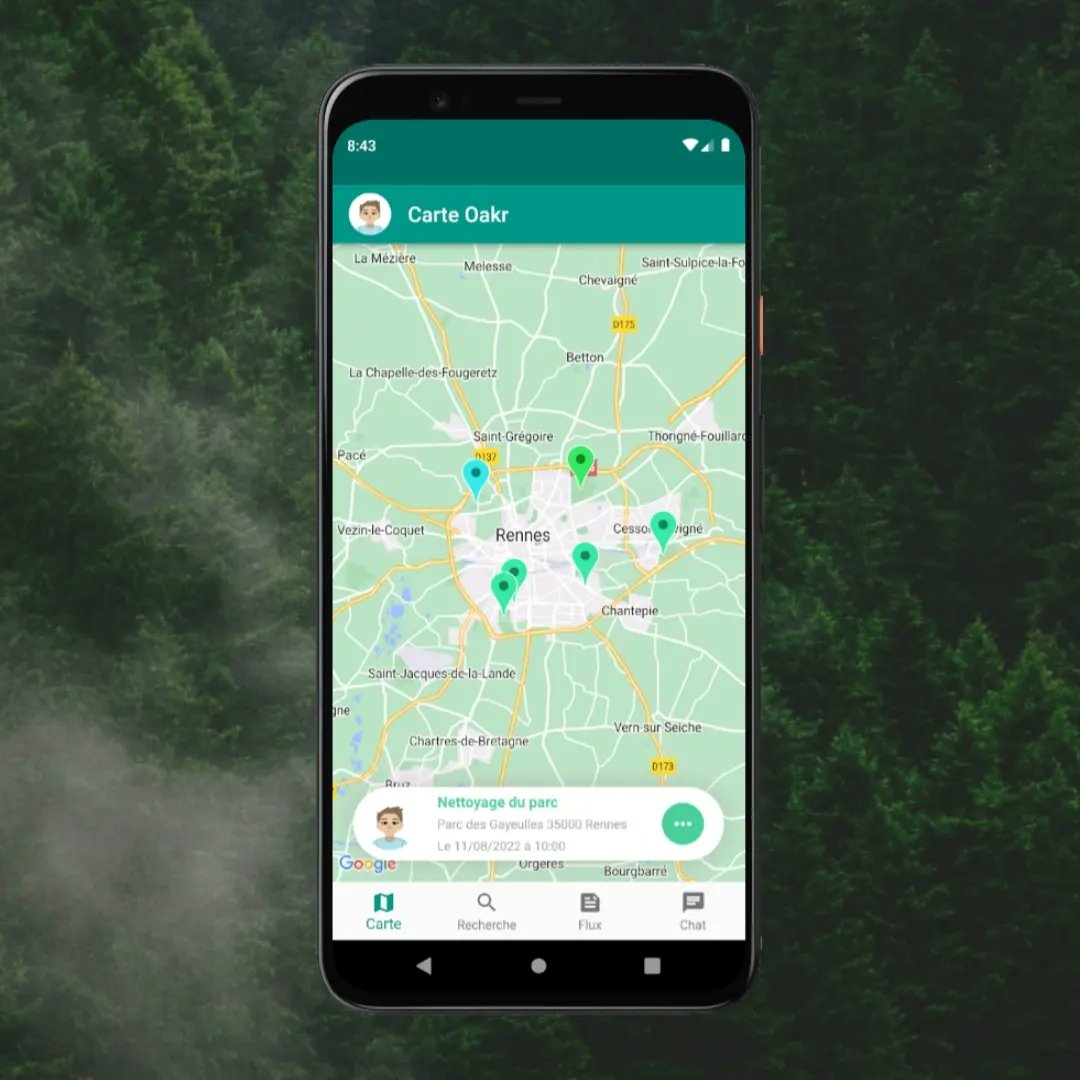 Oakr_app's tweet photo. Après des mois de travail, notre application passe en beta ! Venez la tester !

En tant qu'utilisateur ou organisation, participez à la découverte d'une nouvelle plateforme promouvant la mobilisation et l'engouement autour d'événement écologiques ! https://t.co/LGomQGKtQc