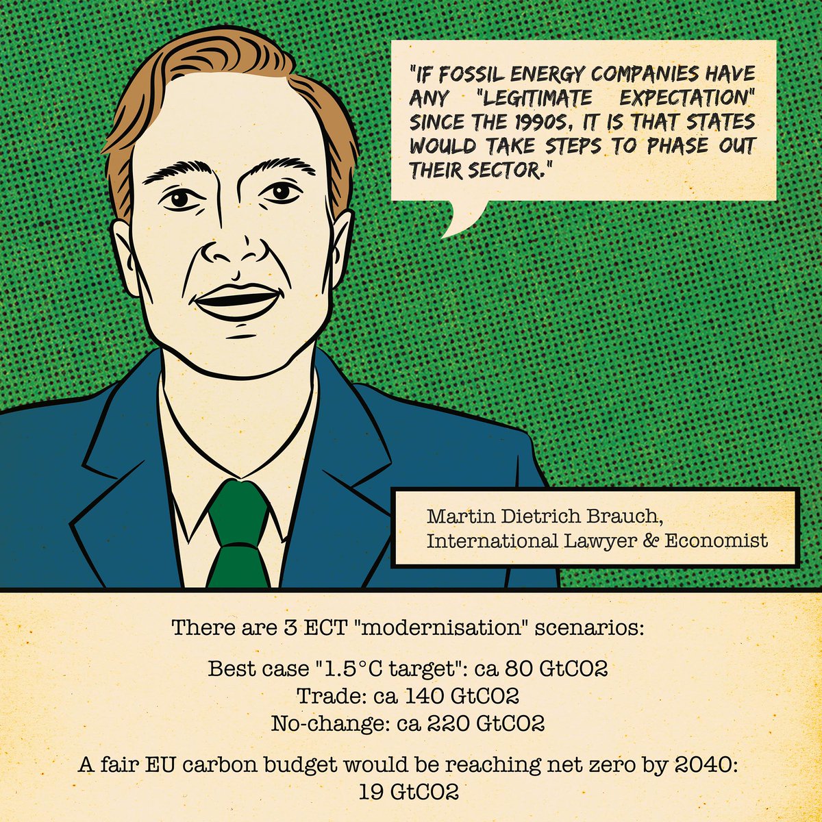 krustelkram's tweet photo. Look forward to hear @MartinBrauch speak about the "modernisation" of the ECT.
Introduction to this terrible topic:
🔥💀Dawn of the ECT💀🔥
Free Comic about the Energy Charter Treaty:
https://t.co/UqOOWDTEQA
Martin's take: https://t.co/BwlF8tW4Hj #ExitECT #StopISDS #NoECT https://t.co/ubjFD8is5n