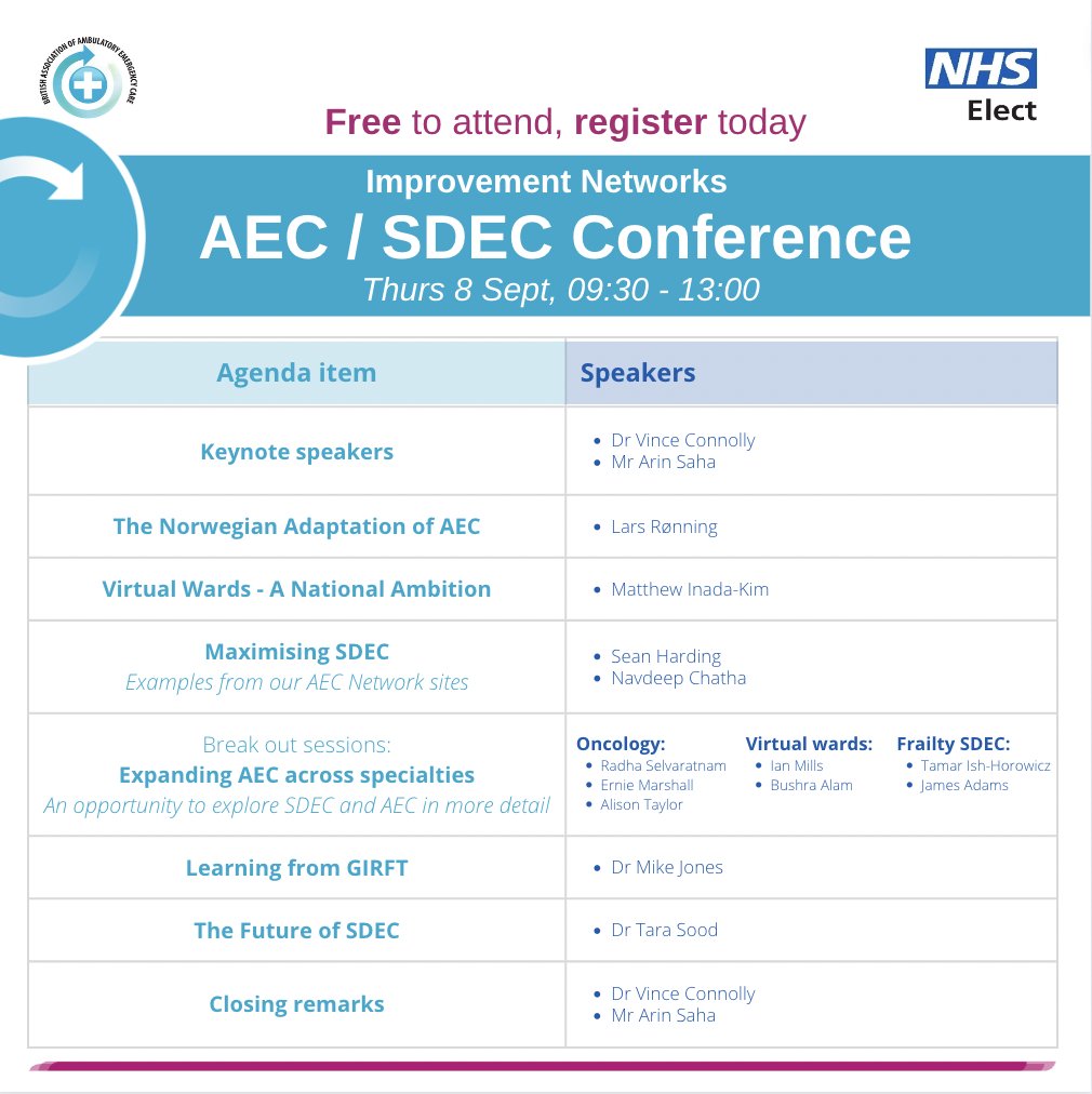 Less than 2 weeks until our free, virtual #AEC / #SDEC conference! Join us on Thursday 8 September (09:30 - 13:00) to hear from subject matter experts from both the UK and around the world. Book your spot today: bit.ly/3QxaDIL