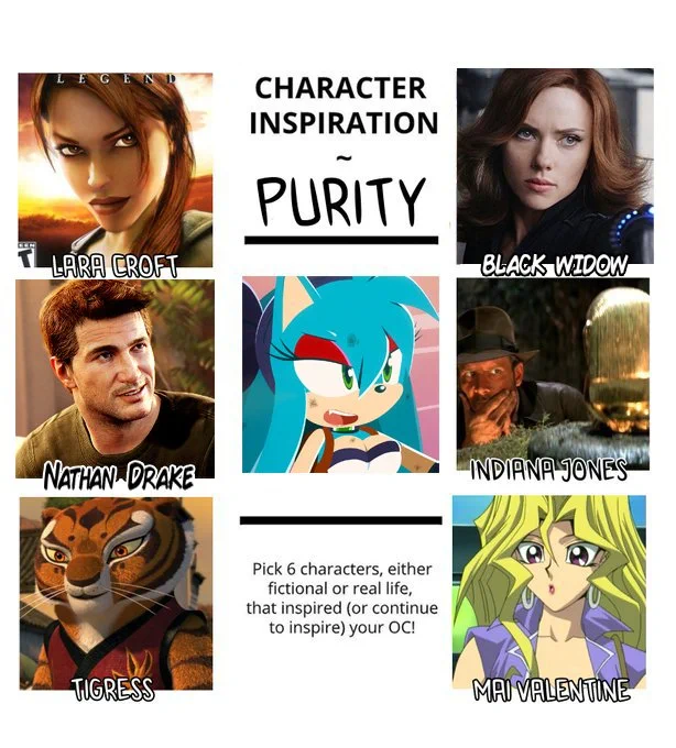 Has anyone else ever done one of these for any of their OCs? It's one of my favourite ways to get a feel for how I perceive their OC at first glance. 

Do share below if you have made one! (Template is also here if you want to give it a try) 