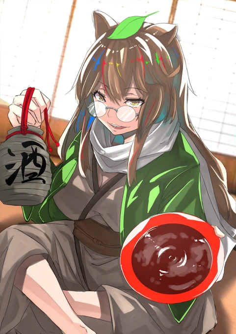 まみぞう#深夜の真剣お絵描き60分一本勝負 #二ッ岩マミゾウ 