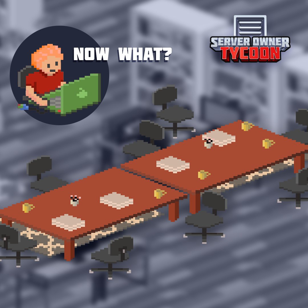 SOT_Game's tweet photo. What comes after building a work place?
#serverowner #gamedev #tycoongames #SOT #pixelart #8bitgames https://t.co/cLt6q1rfAE