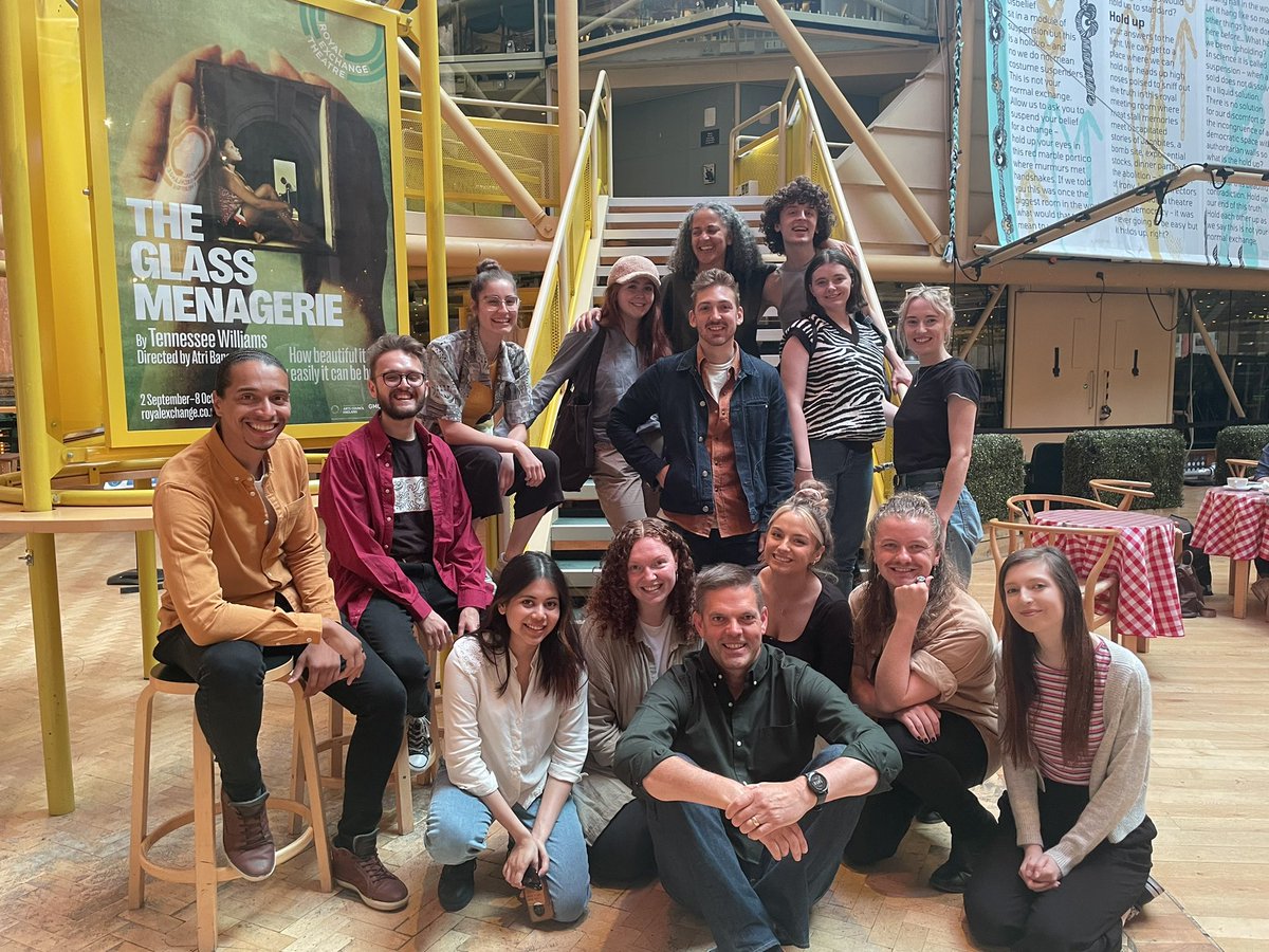 Spent the morning at <a href="/rxtheatre/">Royal Exchange Theatre</a> for mock panel auditions with my gorgeous family of <a href="/rosebruford/">Rose Bruford College</a> MA’s. Thanks to @JaneAndersonCDG for guiding us through the week 🫶 next up: showcases at <a href="/rxtheatre/">Royal Exchange Theatre</a> and <a href="/sohotheatre/">Soho Theatre</a> ✨ #rosebrufordcollegewigan