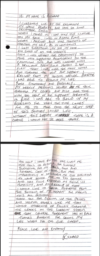 Message from one of our Tenants

Please see link
myspacehousing.org/2022/08/26/mes…