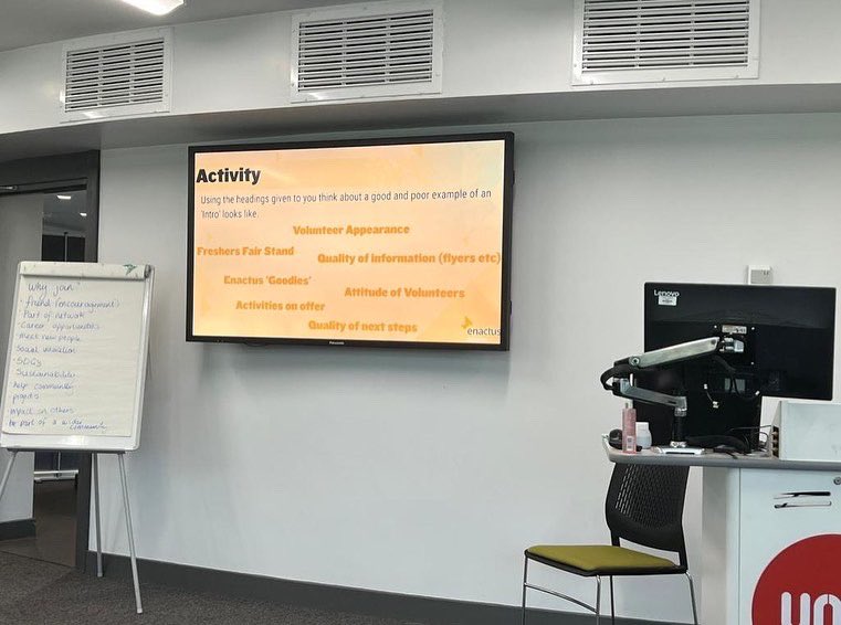 Enactus DMU tweet media