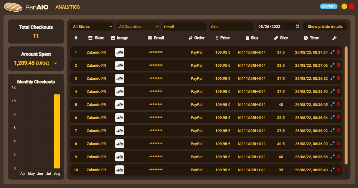 x53 this morning 🔥
 
ACO : @heada_aco 
Bot : <a href="/panaiobot/">PanAIO</a> <a href="/BananaFramework/">BananaAIO</a>
Proxies : <a href="/TyphonClub/">Typhon Club</a>
CG : <a href="/ErrorFrance/">Error_France</a>
Tool : <a href="/ToolsHubio/">Tools Hub</a>