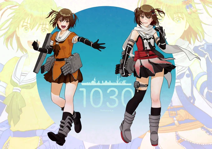 #自分の好きなキャラ一人の画像を四枚貼る 川内ちゃんがすきです 