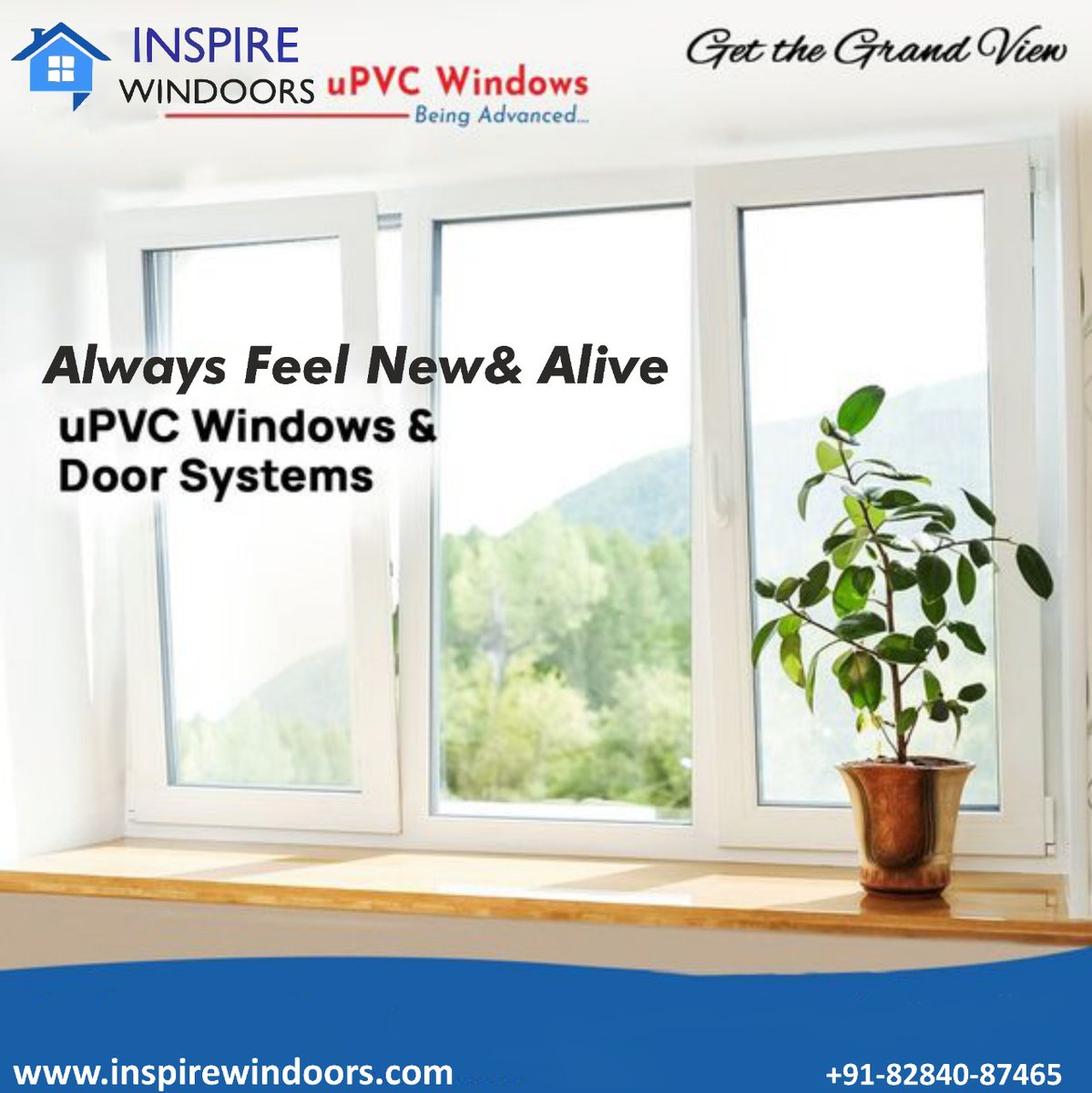 InspireWindoors's tweet photo. We are successfully meeting the requirements of our clients by providing the best quality range of uPVC Windows.

BOOK NOW!!

Call for booking at +91-8284087465
Or visit us at https://t.co/DoxH5XeaS5

#uPVCdoors #upvc #upvcwindows #Bestseller #bestdoors #bestwindows #bestupvcdoor https://t.co/jek0IPWZhF
