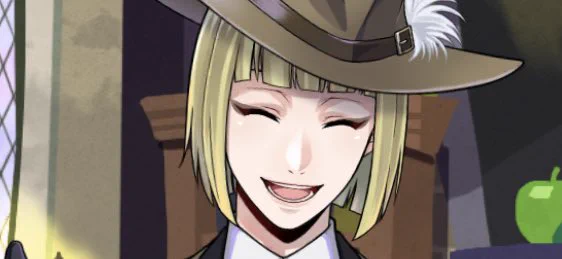制服の時はルークサンのアイシャドーサバナ寮カラーなんだなぁこれは帽子の色にあわせたのか、昔の名残りなのか… 
