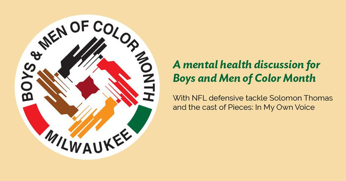 A powerful conversation surrounding mental health in honor of Boys and Men of Color Month featuring special guests NFL defensive tackle Solomon Thomas, and performances from the cast of "Pieces: in My Own Voice" by Brenda Wesley.  bit.ly/3zIZUFg