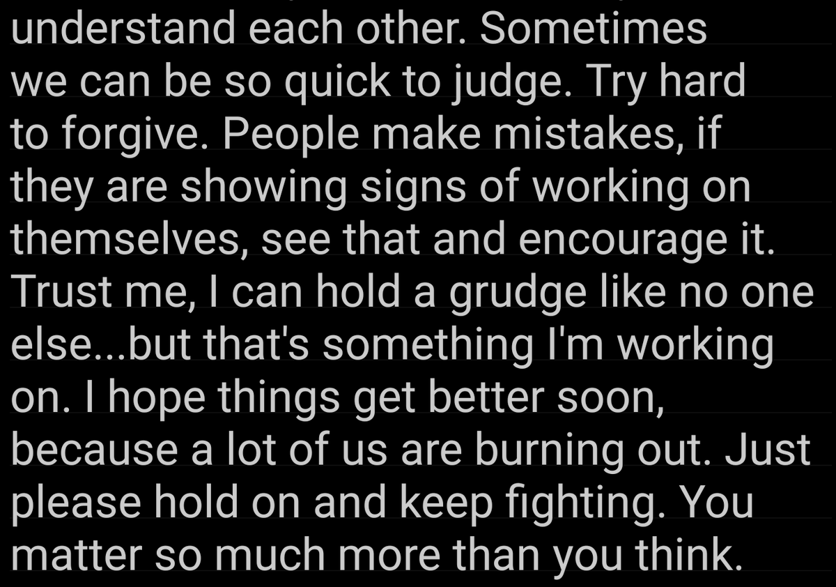 VayrWolf's tweet photo. Just some thoughts that needed to get out in reposnse to recent losses in our community. So many of my friends are hurting, I'm here for you if you need to talk ❤️ https://t.co/XT89qHYlrw