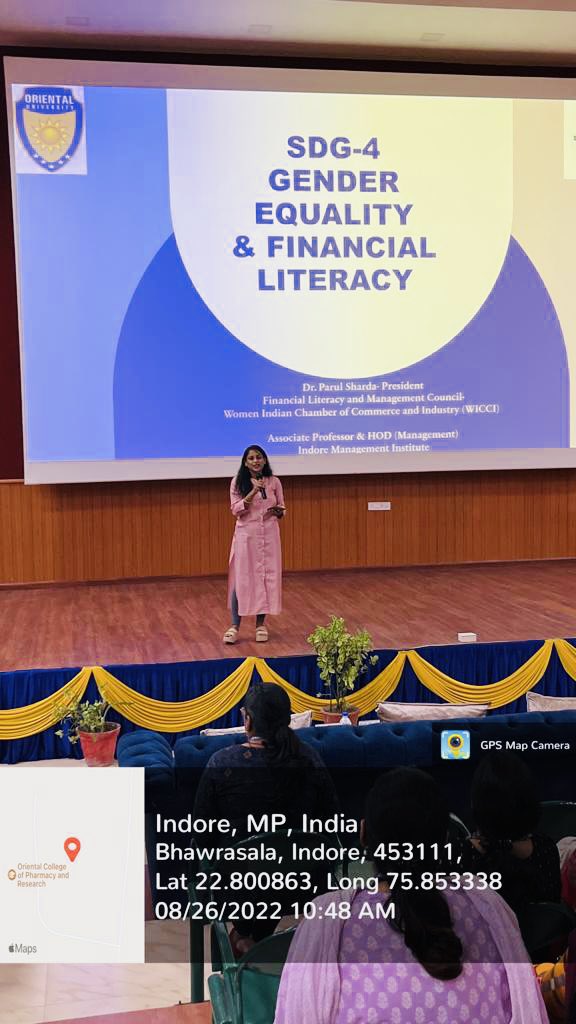 finlitwicci's tweet photo. When it comes to #SDG5 #Gender_Equality, and #financialliteracy @FWicci is one among the finest organisation’s which create awareness and works for the better tomorrow. Kudos to State President MP FLM council for her commendable efforts. @Nita_Menezes @BhartiAthray @mugdhakalra https://t.co/BKVOuNK7UV