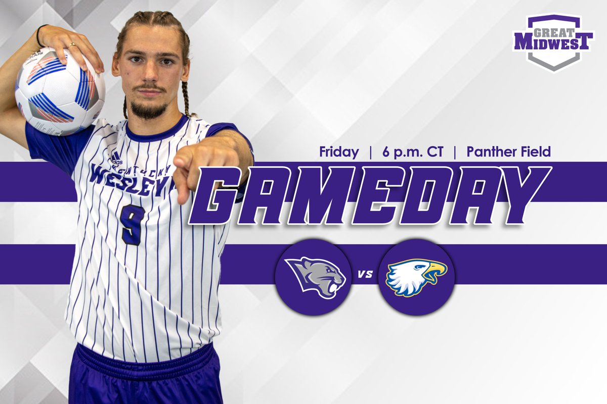 KWCPanthers's tweet photo. Calum wants 𝙔𝙊𝙐 to head out to Panther Field tonight for the men's soccer season opener vs. Midway

🆚 Midway
🏟️ Panther Field
🕕 6 PM CT
🔗 https://t.co/gX3BAbAzJJ

#OneTeamWesleyan | #ForTheW https://t.co/8oFeUj7m77
