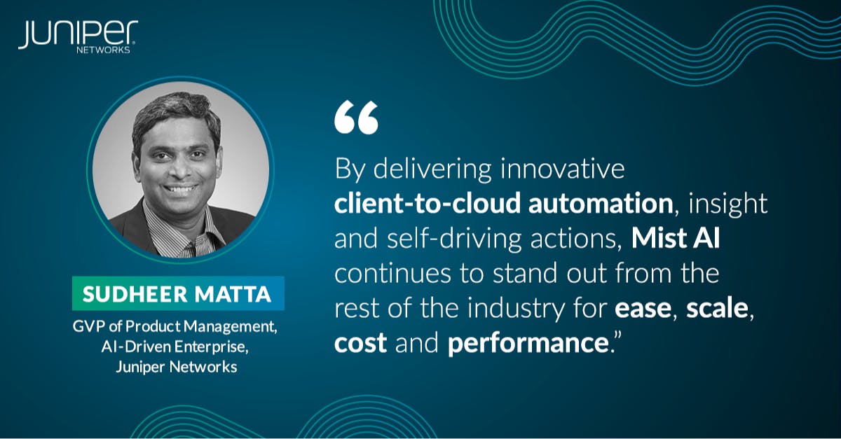 gerardooliv's tweet photo. .@JuniperNetworks' #AI-driven enterprise continues to outpace the competition! 

⚡️ Fastest growing wireless
🏆 Leader in 2 Gartner Magic Quadrants
💪 Strong customer traction
🔥 + more!

Discover how we're delivering the best user &amp; operator experiences. https://t.co/tzOc1DDfFQ https://t.co/UvXAxROUZ7
