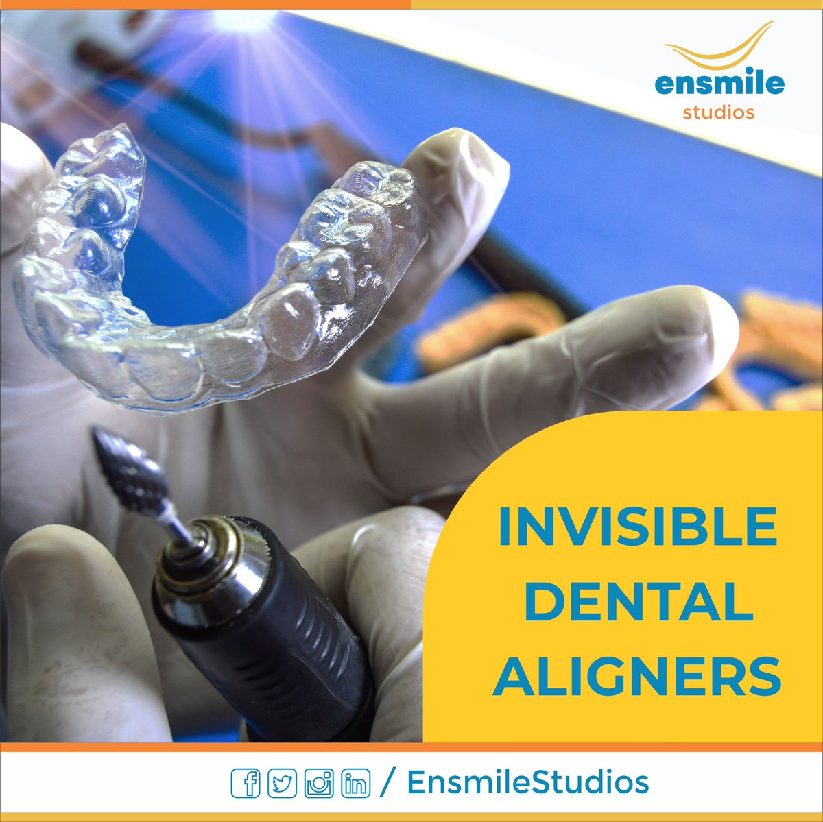 EnsmileStudios's tweet photo. Invisible Dental Aligners
#aligners #metatechhealth #oralhealth #dentistry #dentalcare #MetaTechHealthLtd #ensmilestudios #InvisibleDentalAligners #healthy #dentalcare #smile #braces #invisiblebraces https://t.co/3g0rGbjUq3