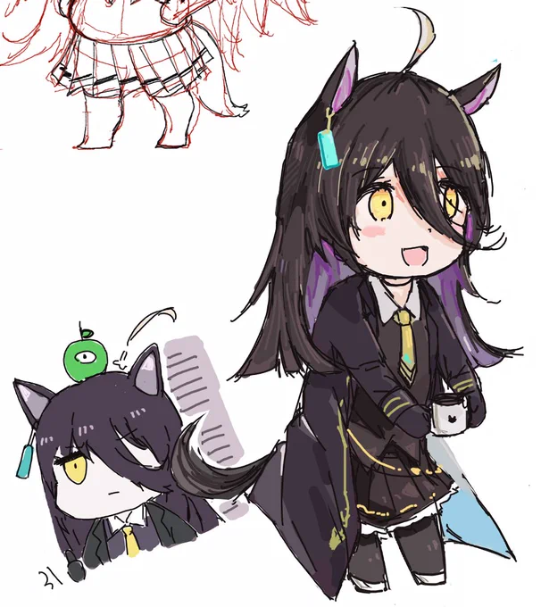 絵チャ産物(主にすだちさんキャラ)(すみません) 