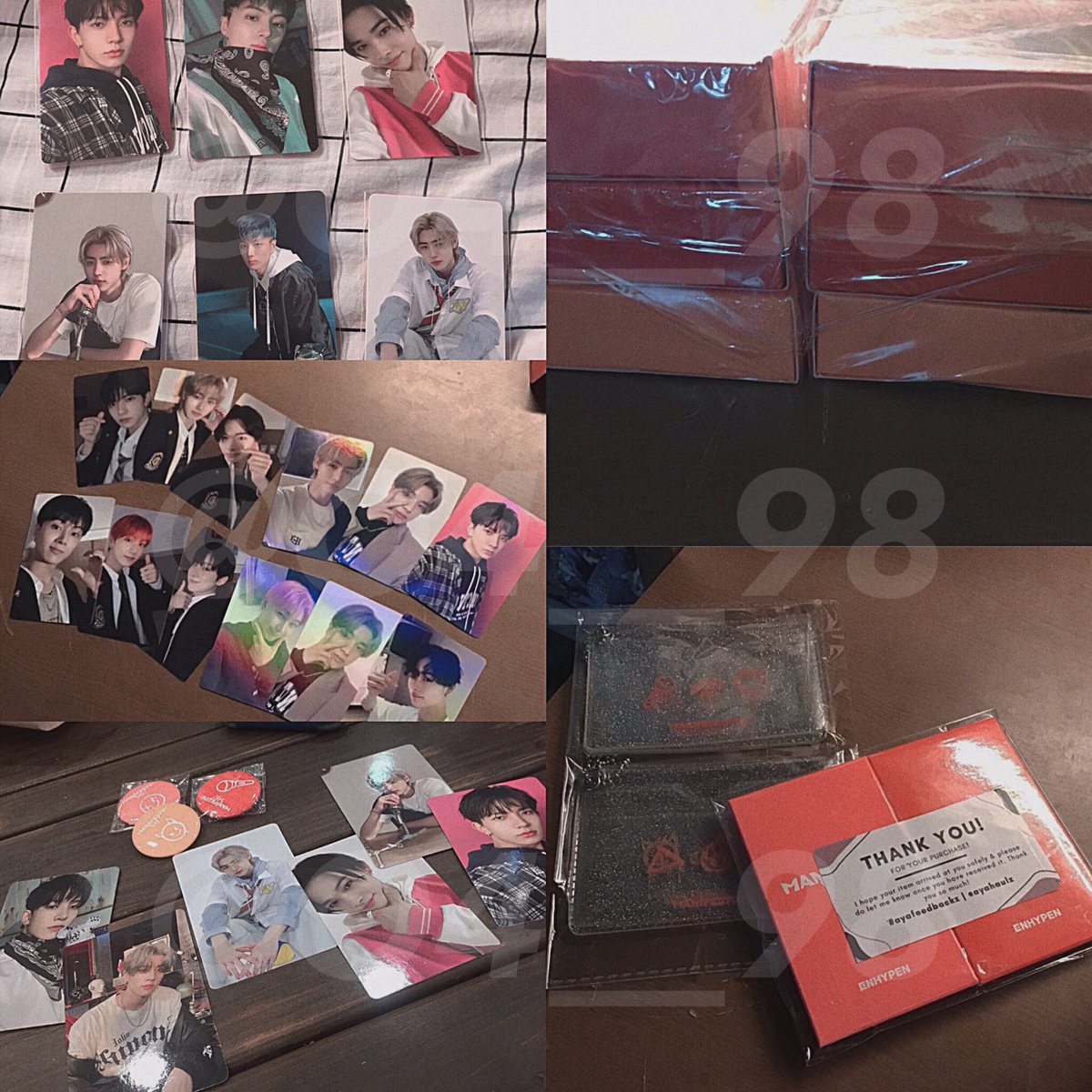 O4__98's tweet photo. 📬 .. [ #for_han ]

— hi ! manifesto albums arrived alr >< thank u for packing it securely ! stay safe ~ 

#ayafeedbackz @ayahaulz https://t.co/QBphAN9e9Z
