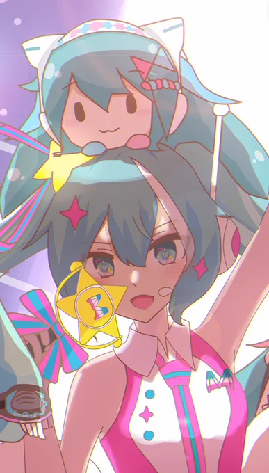 初音ミクの誕生日はあと:5日8月31日の到着を楽しみにお待ちください新しい壁紙<(^-^)> 