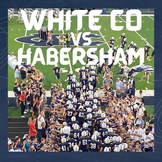 WhiteCo_FB's tweet photo. Warrior Nation, IT’S GAME DAY!  We need a big crowd to make the trip to Habersham Central tonight.  Game 2 🆚 Habersham Central @ Hab Central - Kickoff is ⏰7:30 PM. Be there and be LOUD! 🚾🏈 https://t.co/QFFuotE7Tn